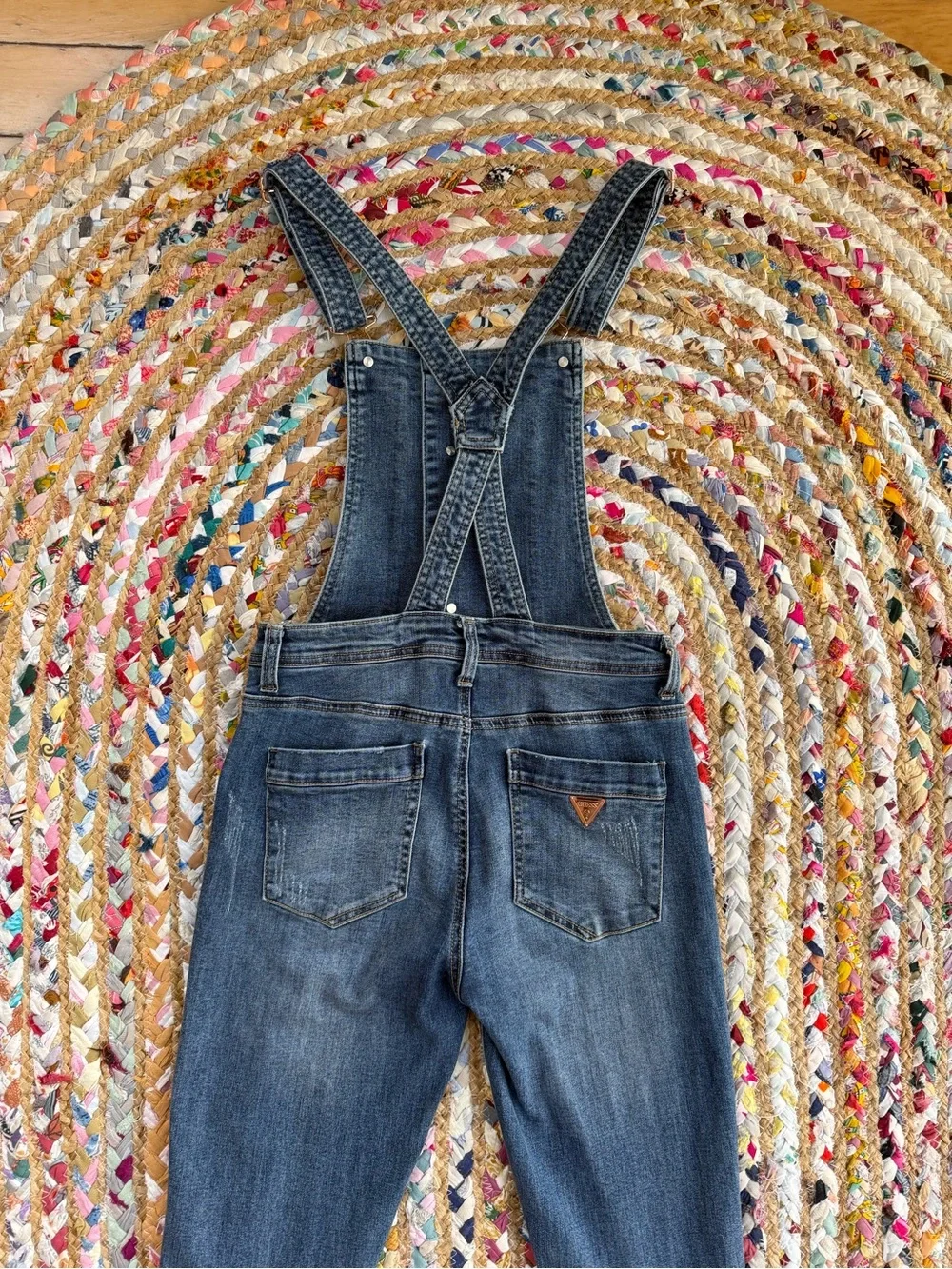 Women’s Guess Jeans Dark Blue Denim Overalls